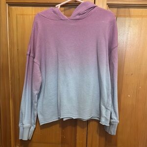 Old navy Pink and Blue Ombre Hoodie lightweight